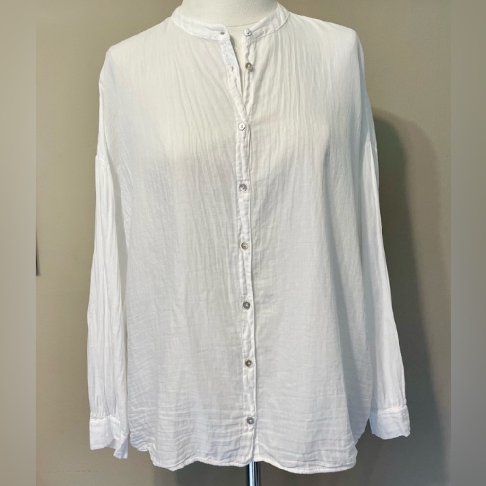 BA&SH white cotton lightweight top